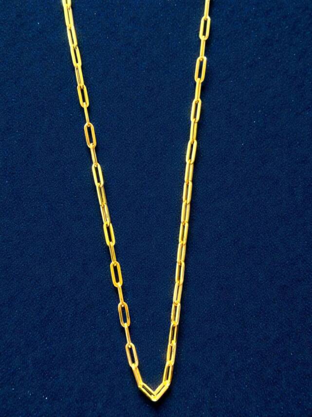 Altın Ataç Zincir Kolye - 1