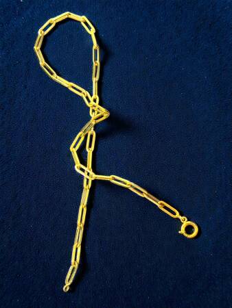 Altın Ataç Zincir Kolye - 7