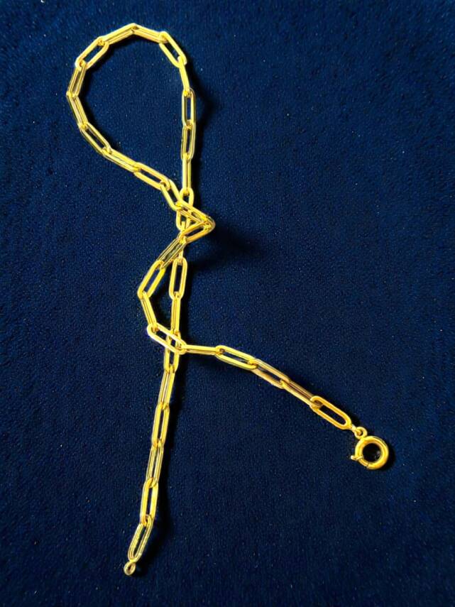 Altın Ataç Zincir Kolye - 7