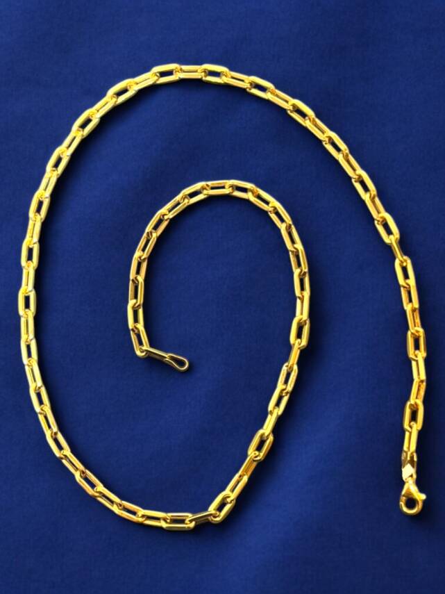 Altın Ataç Zincir Kolye - 5