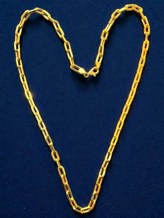 Altın Ataç Zincir Kolye - 2