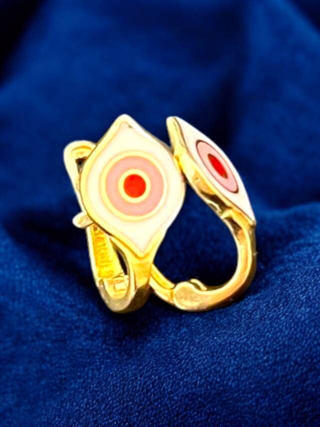 Şeker Model Altın Çocuk Küpe - 1