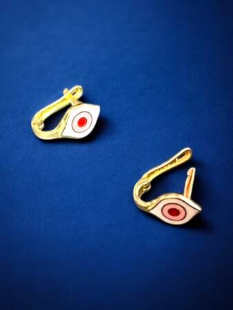 Şeker Model Altın Çocuk Küpe - 7