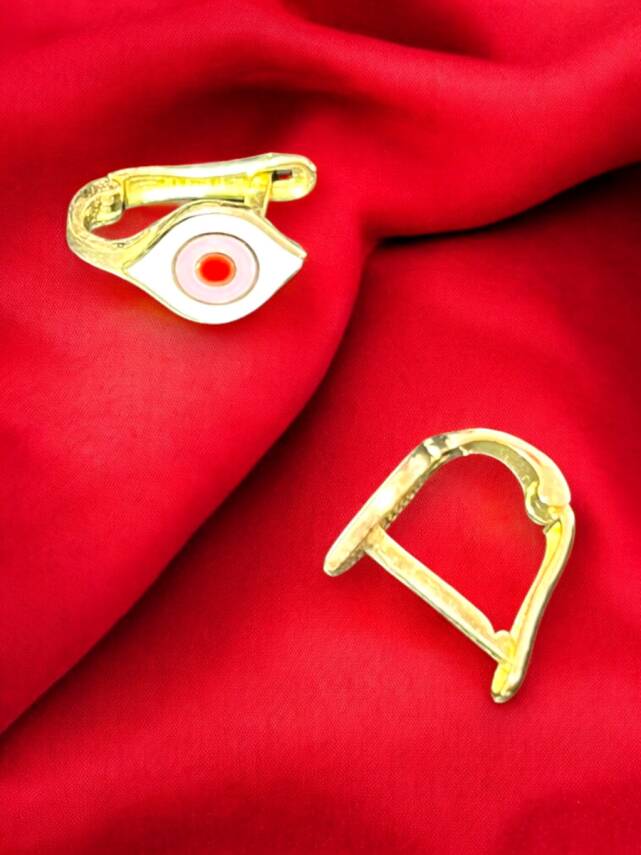 Şeker Model Altın Çocuk Küpe - 3