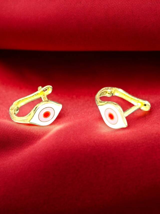 Şeker Model Altın Çocuk Küpe - 9