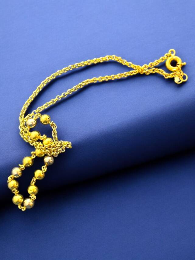 Altın Dorika Model Kolye - 6