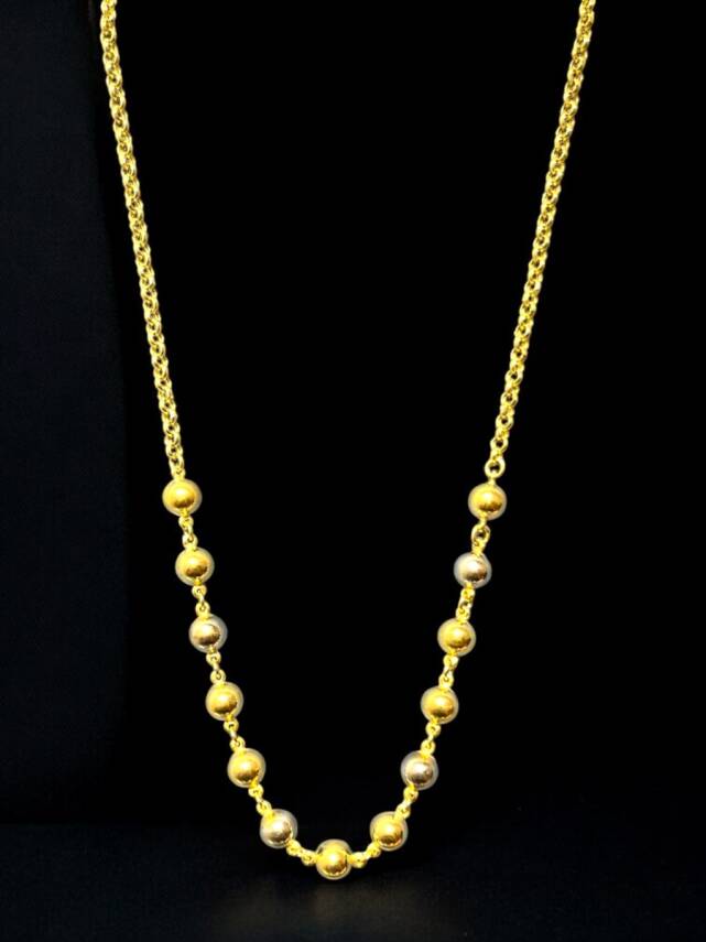 Altın Dorika Model Kolye - 1