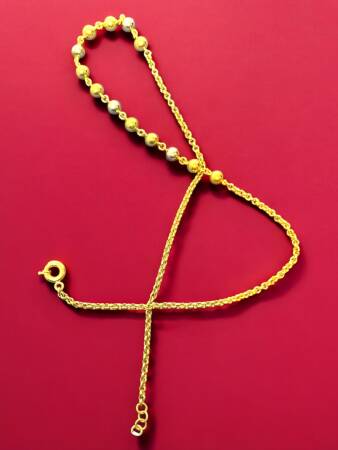 Altın Dorika Model Kolye - 8