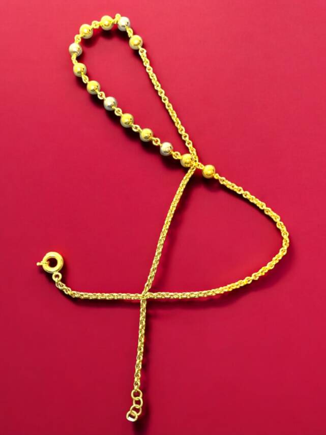 Altın Dorika Model Kolye - 8