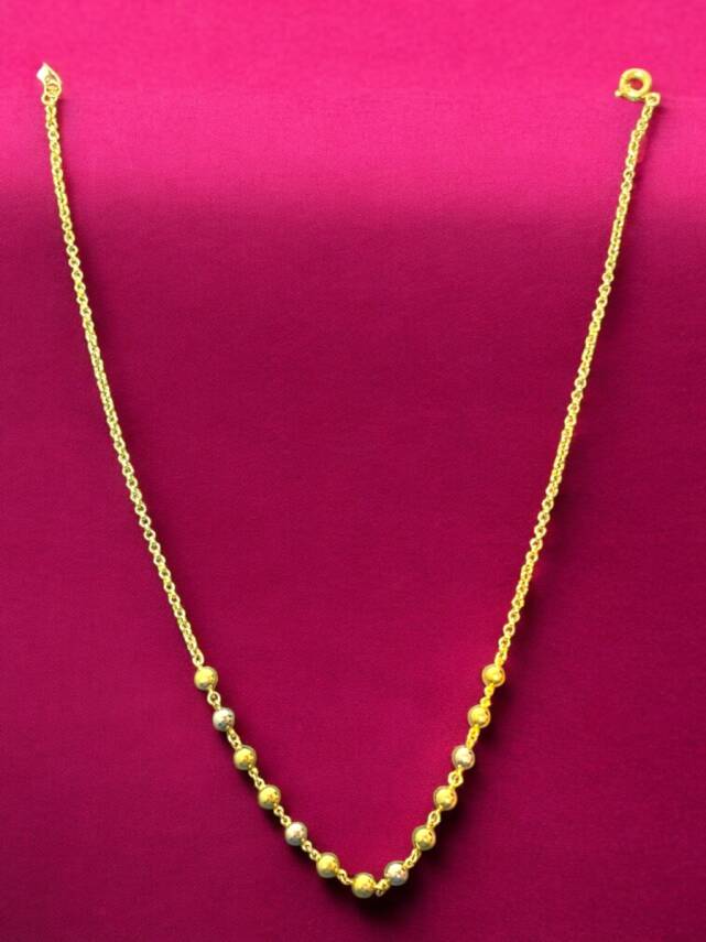 Altın Dorika Model Kolye - 5