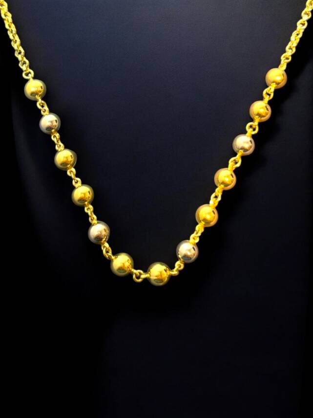 Altın Dorika Model Kolye - 9