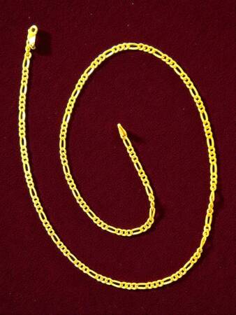 Altın Figaro Zincir Kolye - 8