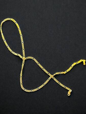 Altın Figaro Zincir Kolye - 4