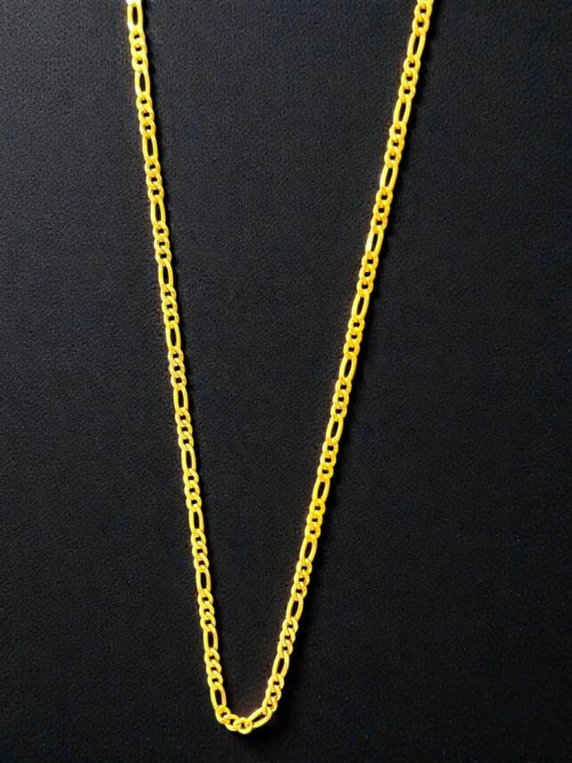 Altın Figaro Zincir Kolye - 1