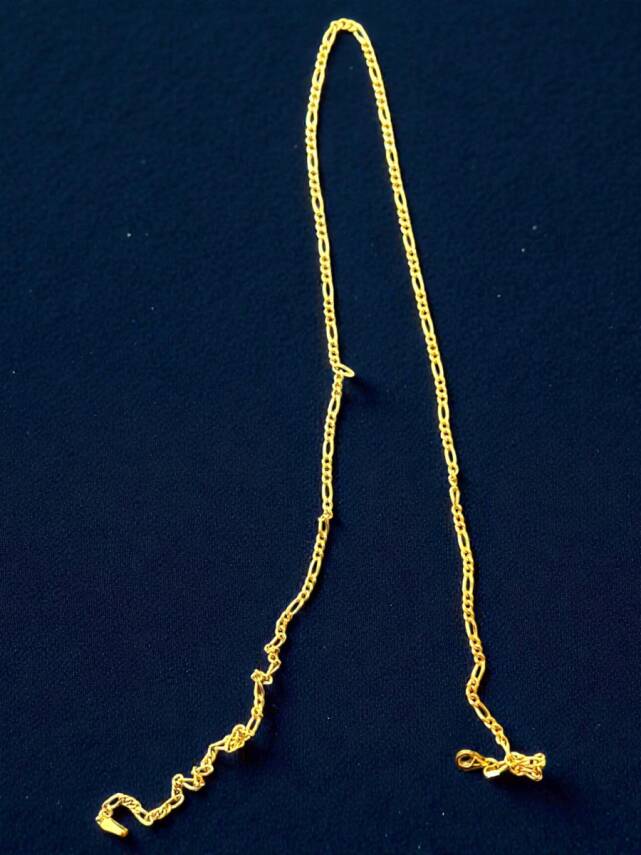 Altın Figaro Zincir Kolye - 7