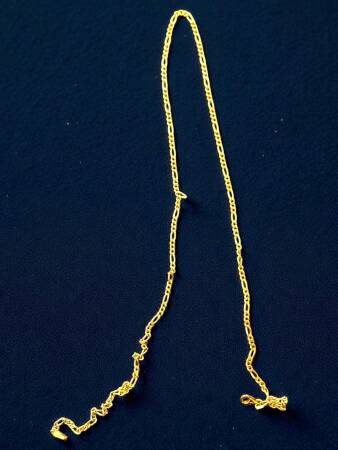 Altın Figaro Zincir Kolye - 7