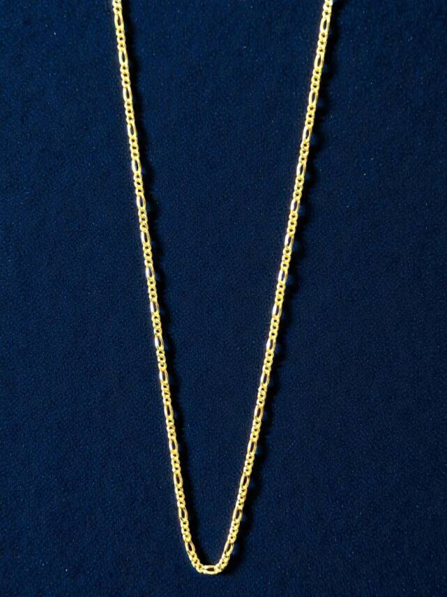 Altın Figaro Zincir Kolye - 1