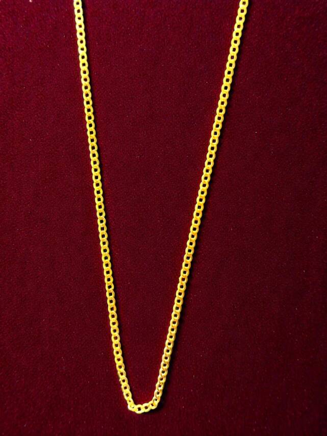 Altın Gurmet Zincir Kolye - 1