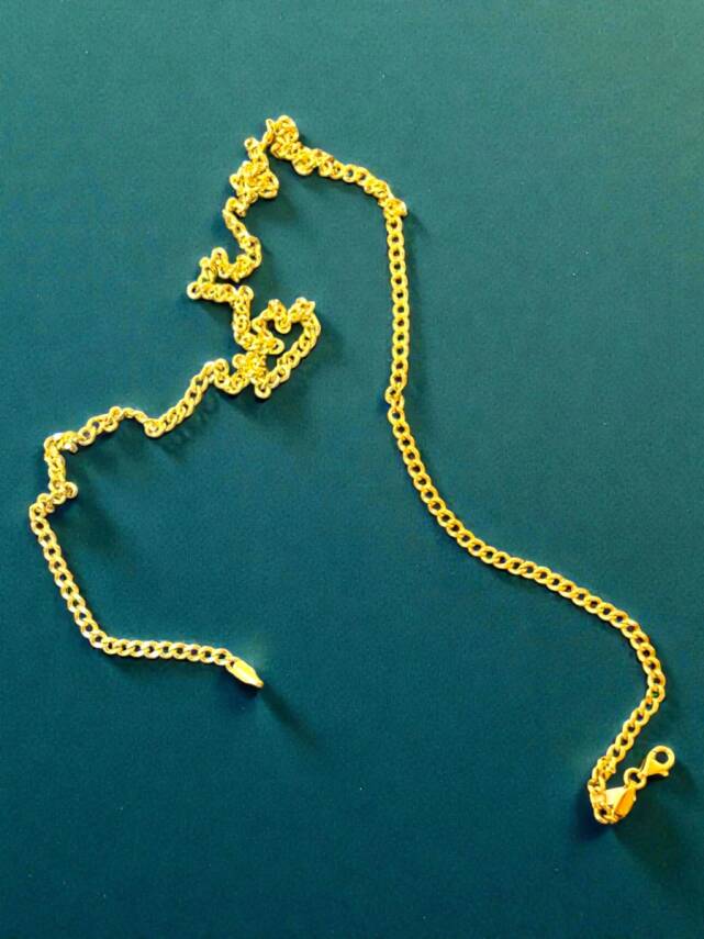 Altın Gurmet Zincir Kolye - 5