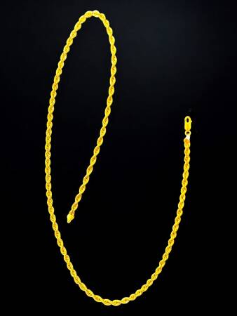 Altın Halat Zincir Kolye - 9