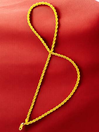 Altın Halat Zincir Kolye - 5