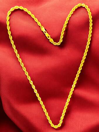 Altın Halat Zincir Kolye - 3