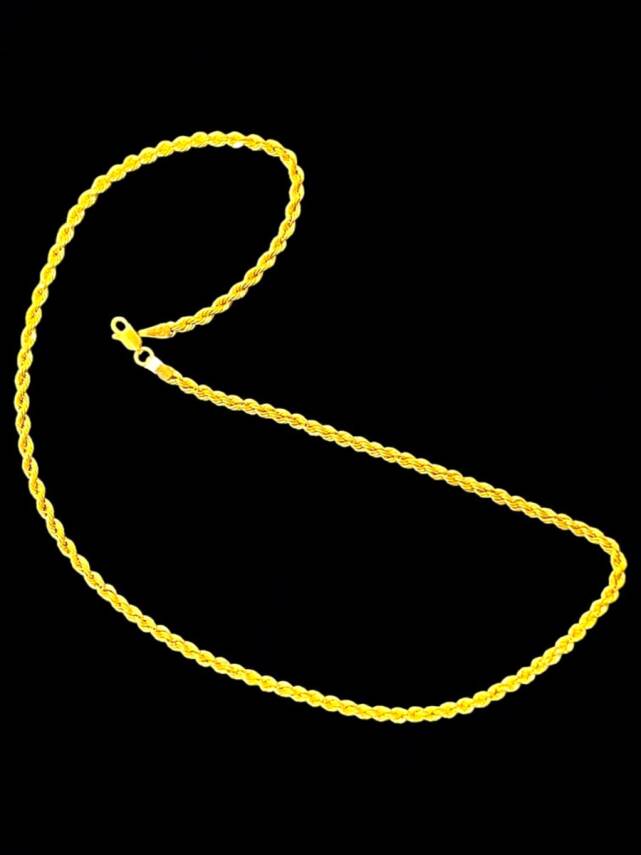 Altın Halat Zincir Kolye - 4