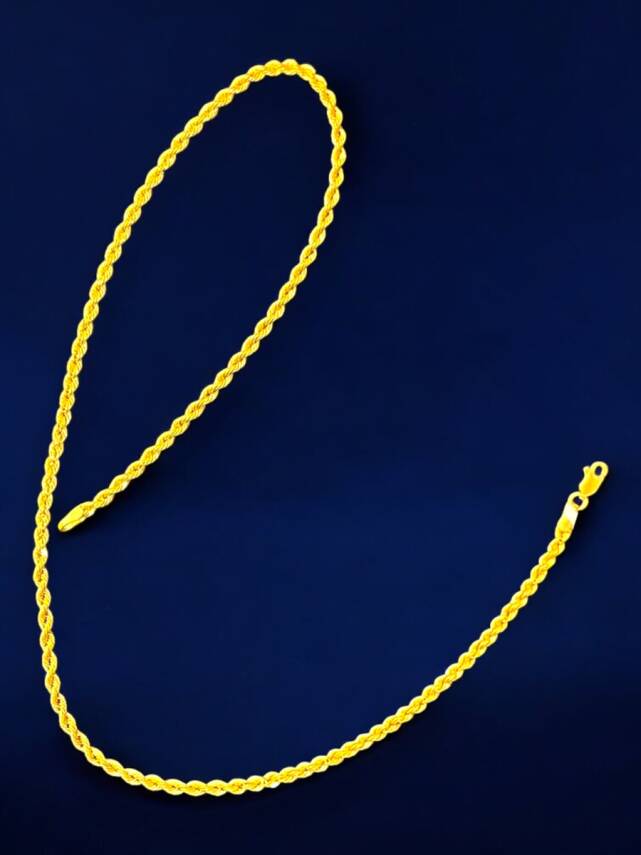 Altın Halat Zincir Kolye - 5