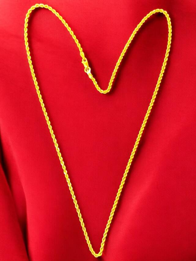 Altın Halat Zincir Kolye - 4