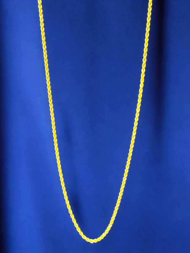 Altın Halat Zincir Kolye - 2