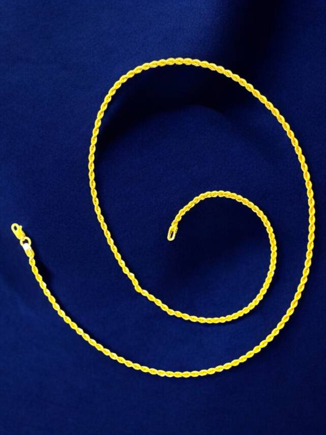 Altın Halat Zincir Kolye - 5