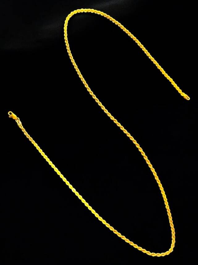 Altın Halat Zincir Kolye - 8