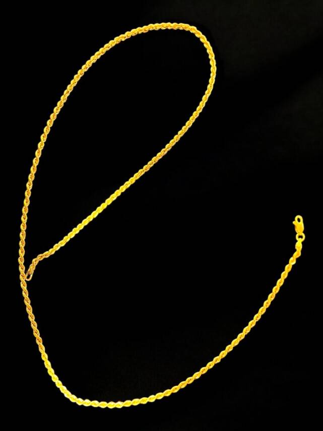 Altın Halat Zincir Kolye - 5