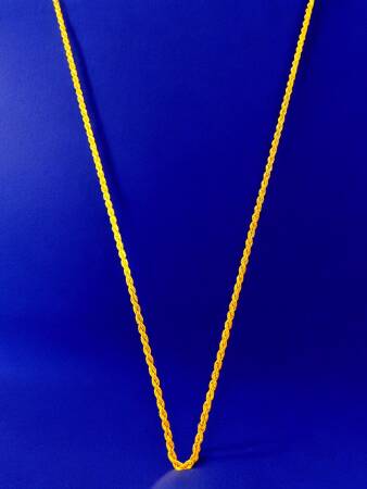 Altın Halat Zincir Kolye - 