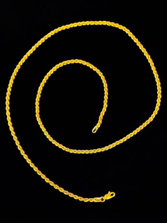 Altın Halat Zincir Kolye - 8