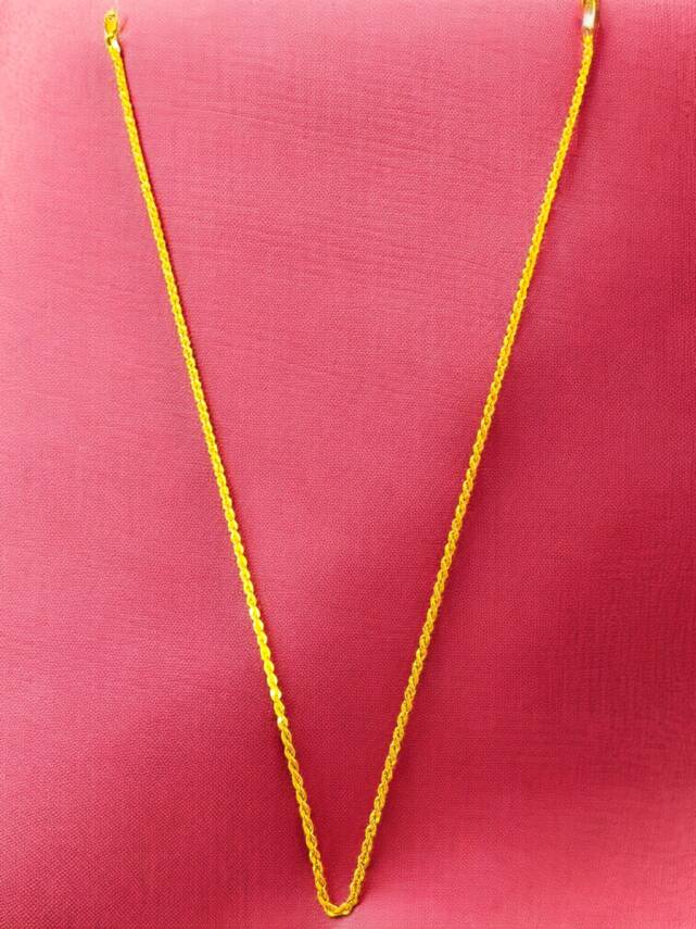 Altın Halat Zincir Kolye - 5