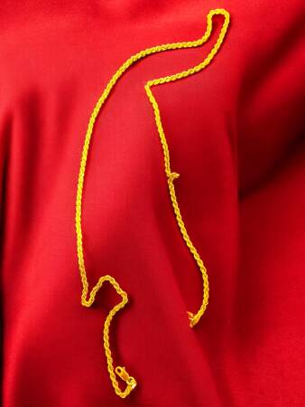 Altın Halat Zincir Kolye - 8