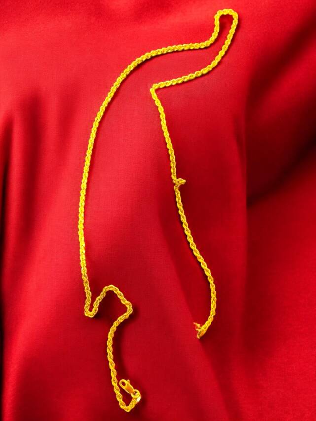 Altın Halat Zincir Kolye - 8