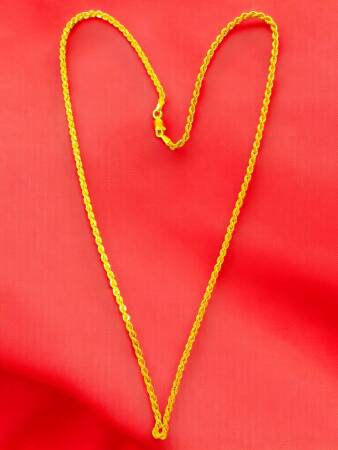 Altın Halat Zincir Kolye - 5