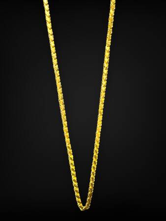 Altın Halep Zincir Kolye - 