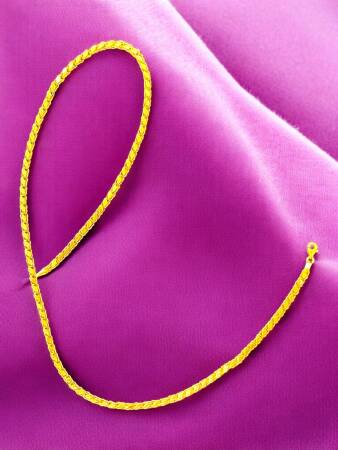 Altın Halep Zincir Kolye - 4