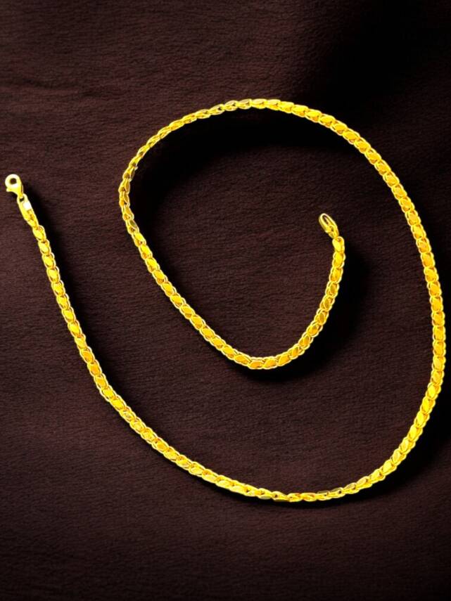 Altın Halep Zincir Kolye - 6