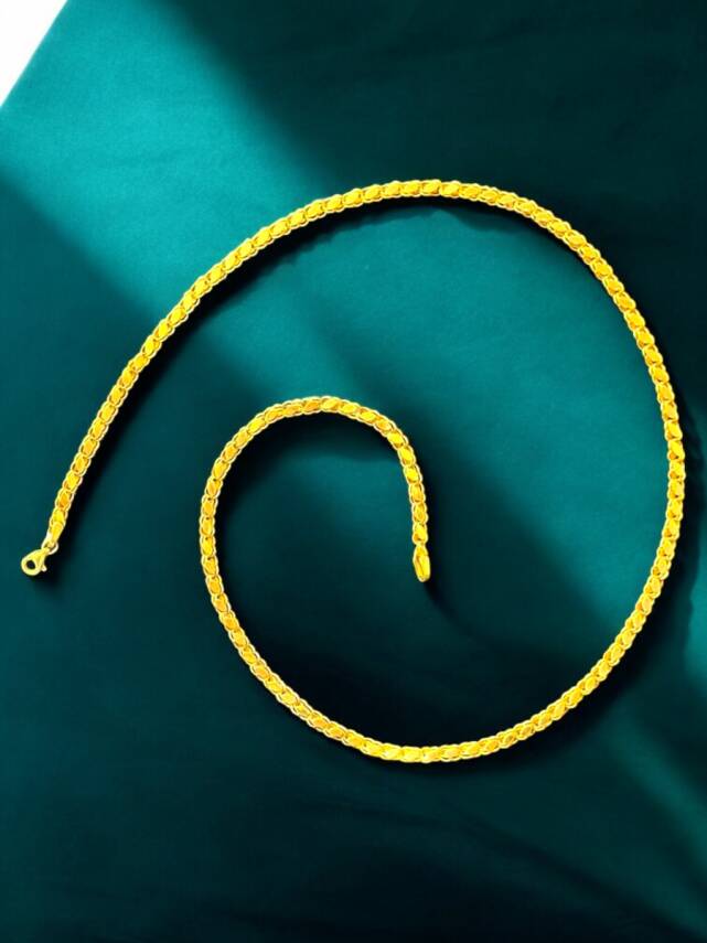 Altın Halep Zincir Kolye - 6