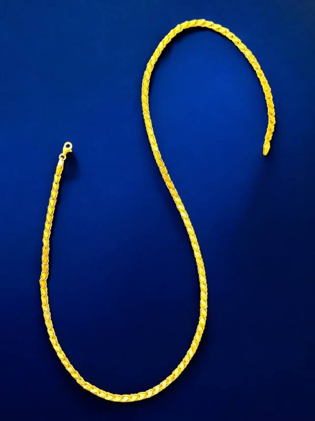 Altın Halep Zincir Kolye - 5