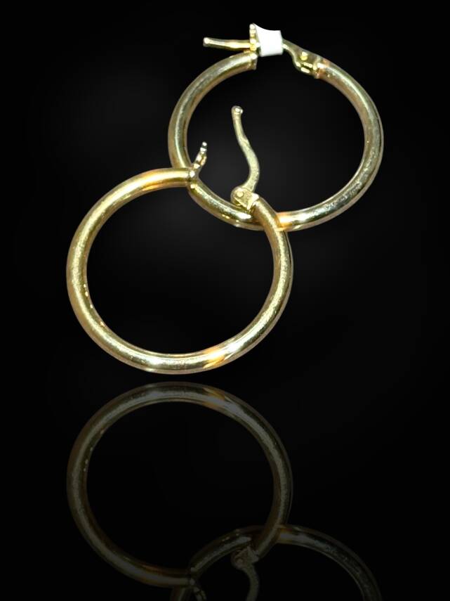 Altın Halka Küpe - 2