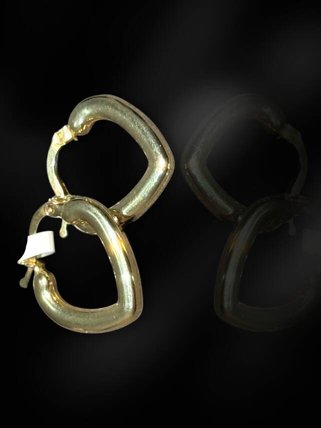 Kalpli Altın Küpe - 3