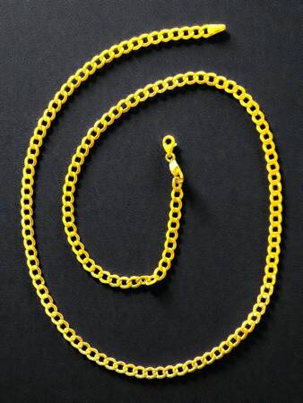 Altın Küba Zincir Kolye - 5