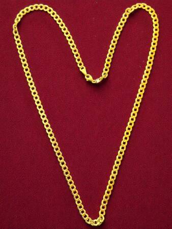 Altın Küba Zincir Kolye - 2