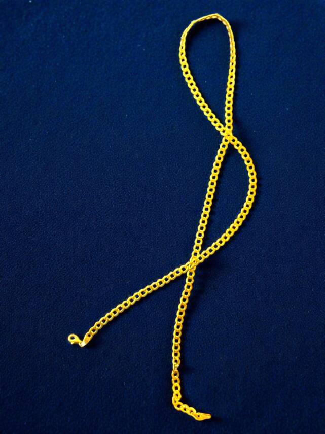 Altın Küba Zincir Kolye - 7