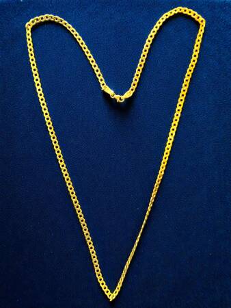 Altın Küba Zincir Kolye - 5